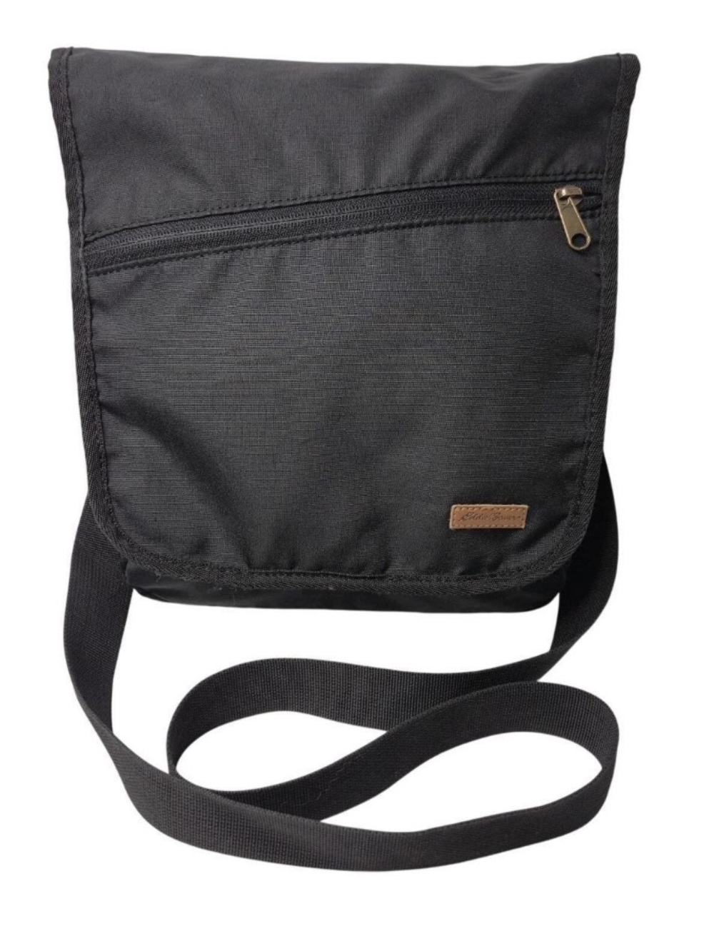 Eddie Bauer Connect Tech Black Crossbody Travel Bag